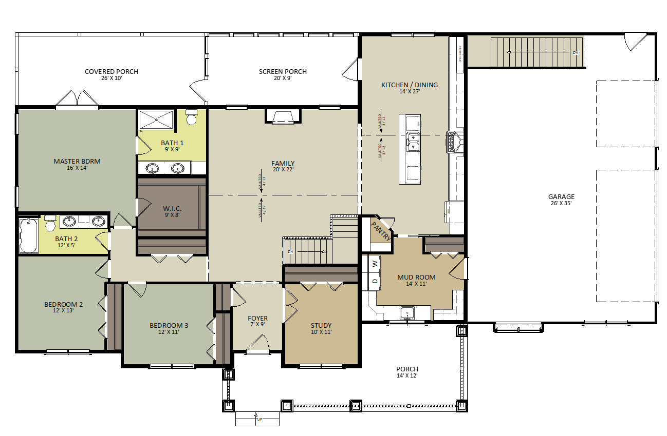 Lilac First Floor Floor Plan